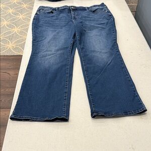 Talbots Dark Blue Flare Jeans